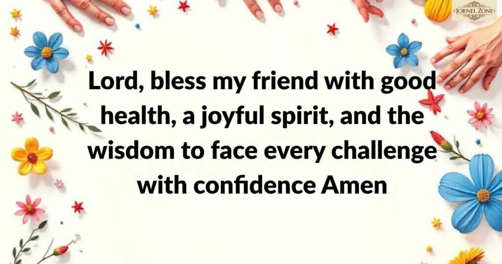 Blessings for a Friend Prayer