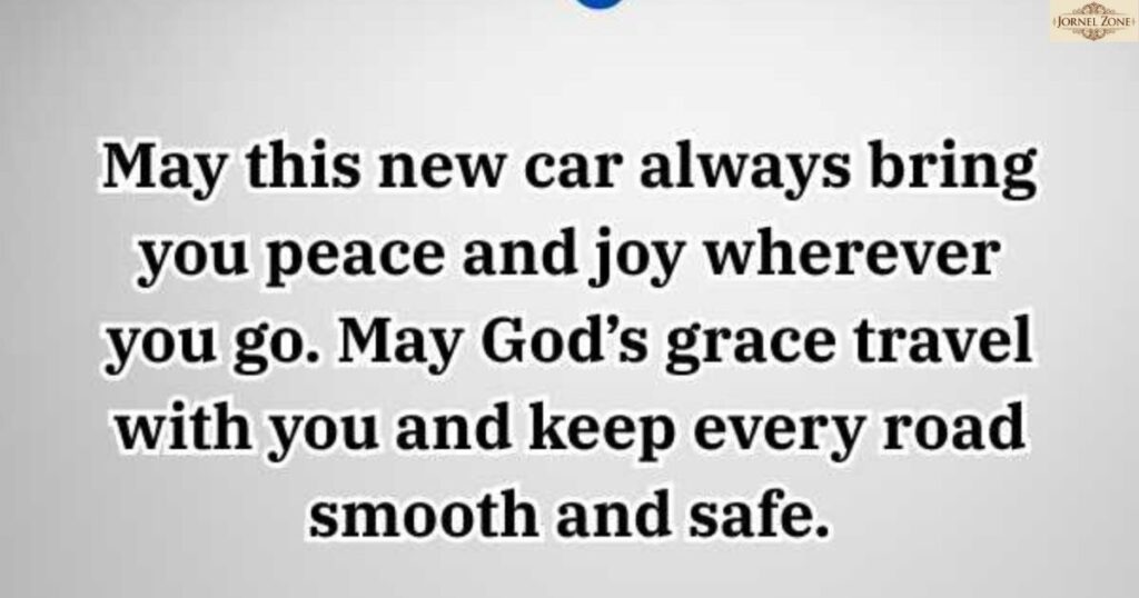 Car Blessing Ceremony