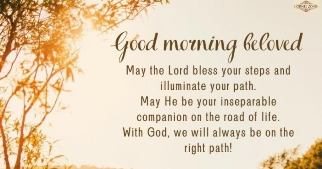 Good Morning Blessings Bible Verses