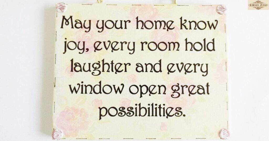 House Blessing Prayer