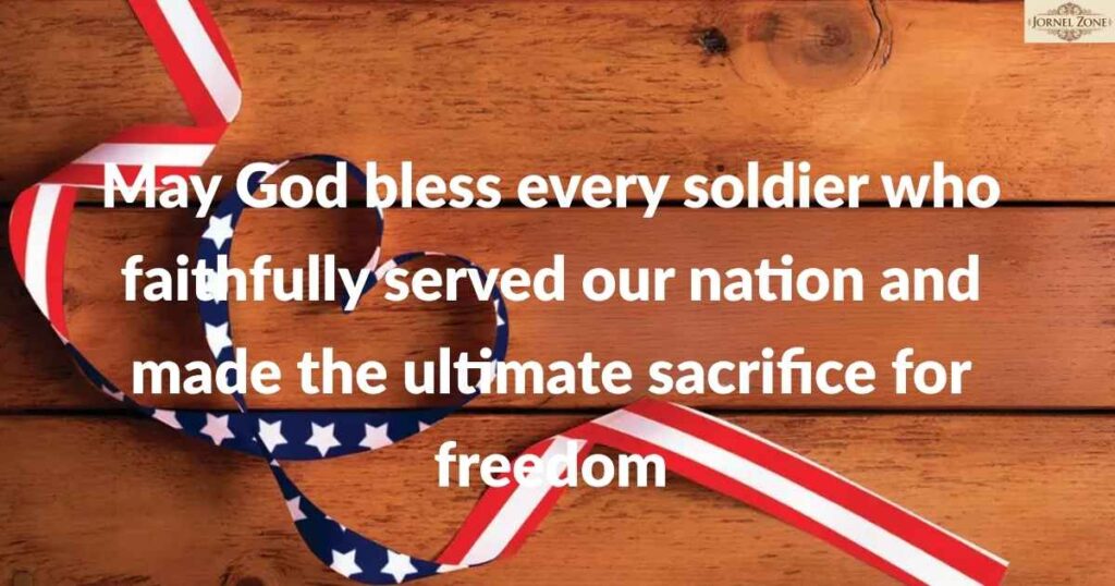 Short Memorial Day Blessings