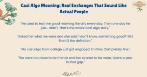 Casi Algo Meaning