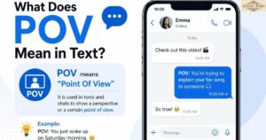 POV Mean in Text